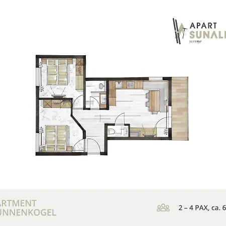 Apartmán Sunalpin Sölden